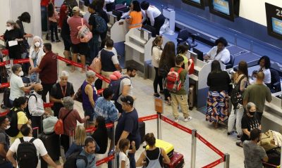 Geral Mau tempo provoca cancelamentos e atrasos de voos no Santos Dumont